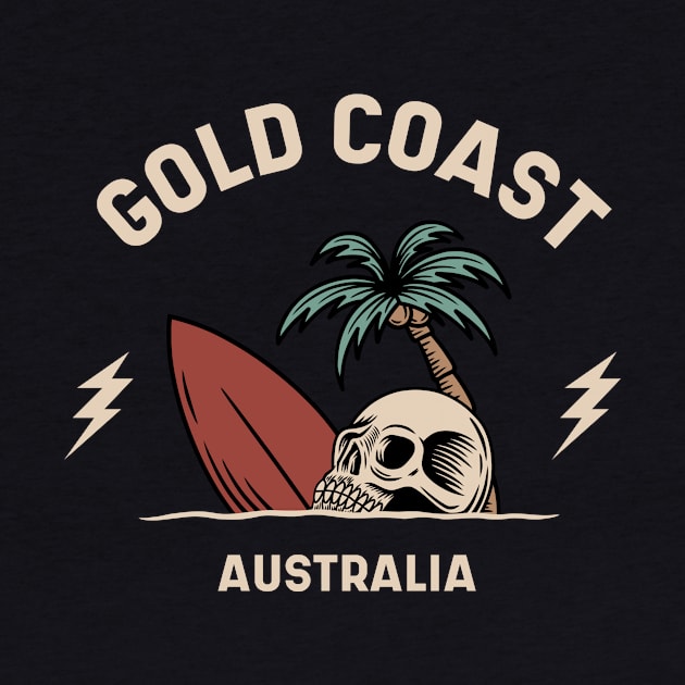 Vintage Surfing Gold Coast, Australia by SLAG_Creative